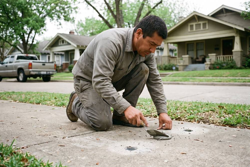Sealing drill holes